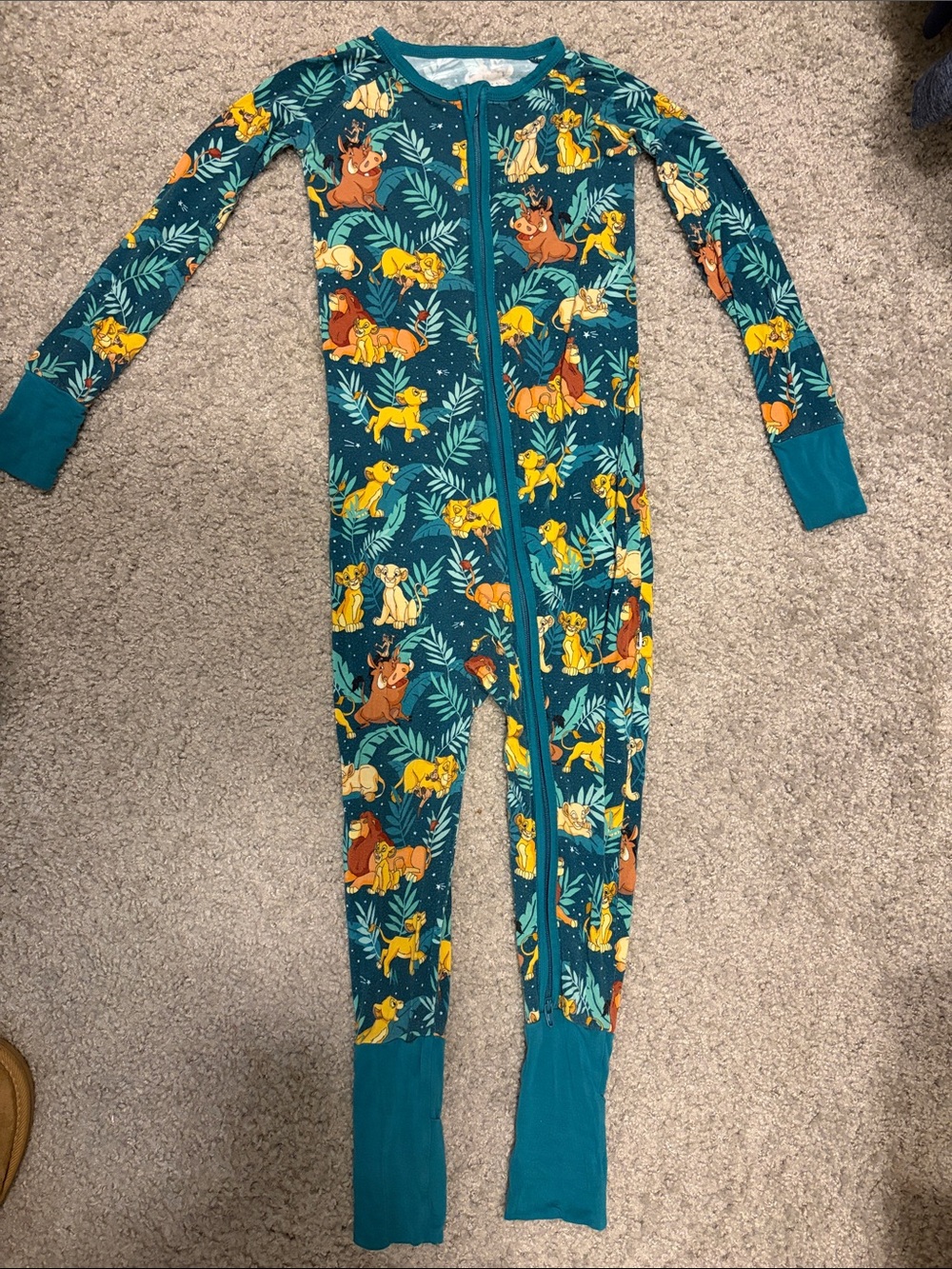 Little Sleepies Lion King Zip Pajamas